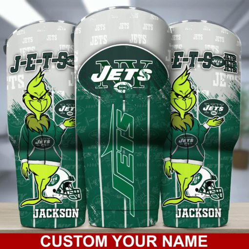 New York Jets Personalized Tumbler BG111