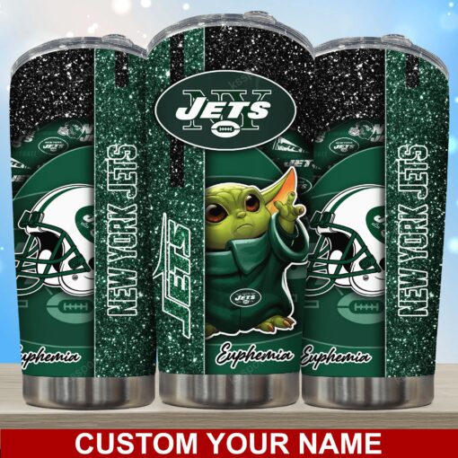 New York Jets Personalized Tumbler BG173