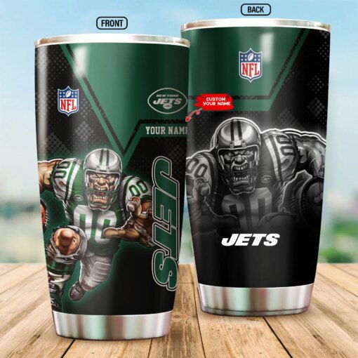 New York Jets Personalized Tumbler BG196