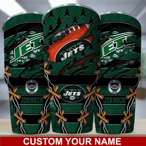 New York Jets Personalized Tumbler BG22