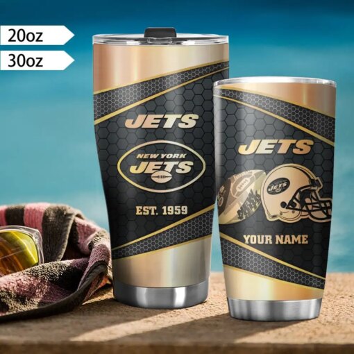 New York Jets Personalized Tumbler BG451