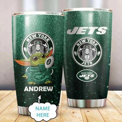 New York Jets Personalized Tumbler BG574