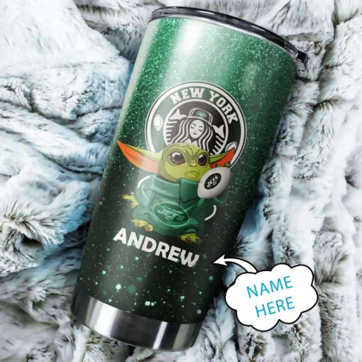 New York Jets Personalized Tumbler BG574