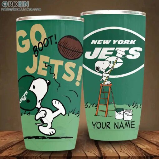 New York Jets Personalized Tumbler BG603