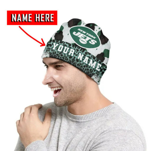 New York Jets Personalized Wool Beanie 152