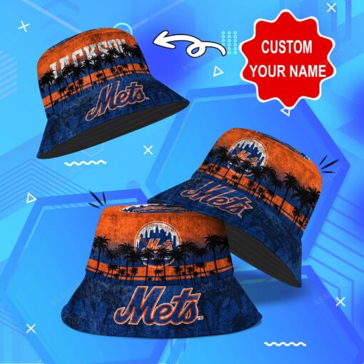 New York Mets Personalized Bucket Hat BG35