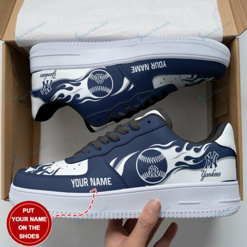 New York Yankees Personalized AF1 Shoes BG136