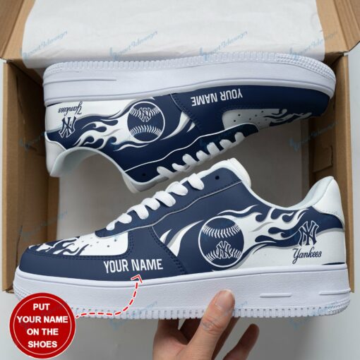 New York Yankees Personalized AF1 Shoes BG136