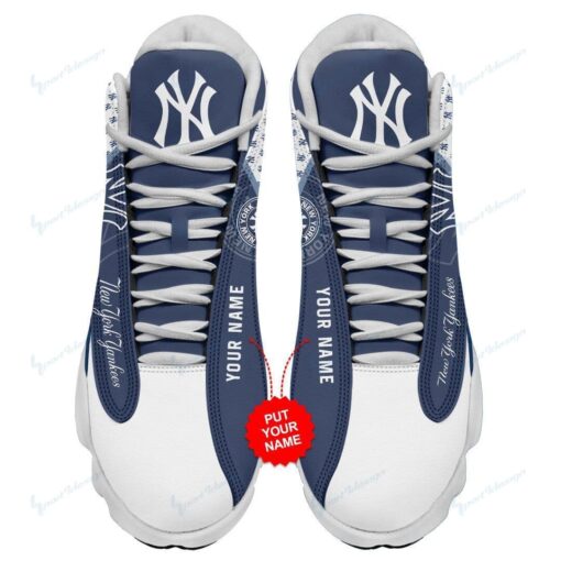 New York Yankees Personalized AJD13 Sneakers 1081