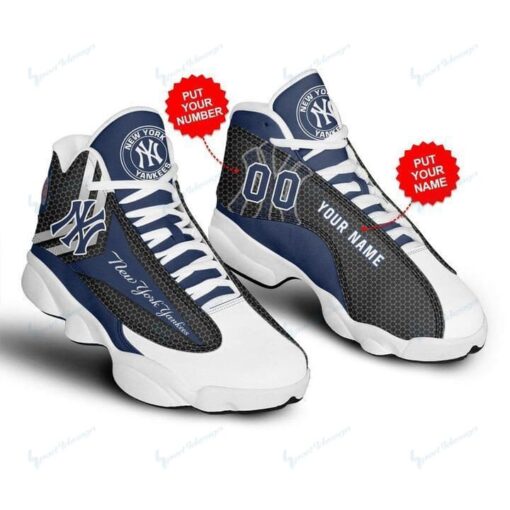 New York Yankees Personalized AJD13 Sneakers 990