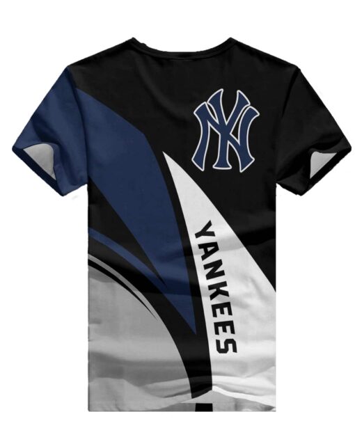 New York Yankees Personalized V-neck Women T-shirt BG717