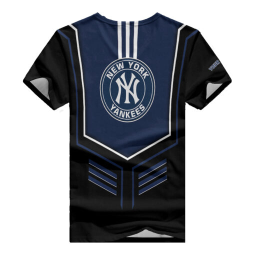 New York Yankees Personalized V-neck Women T-shirt BG996