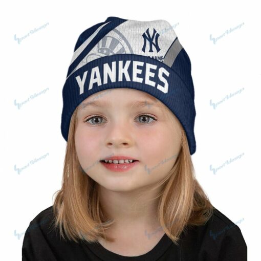 New York Yankees Personalized Wool Beanie 34