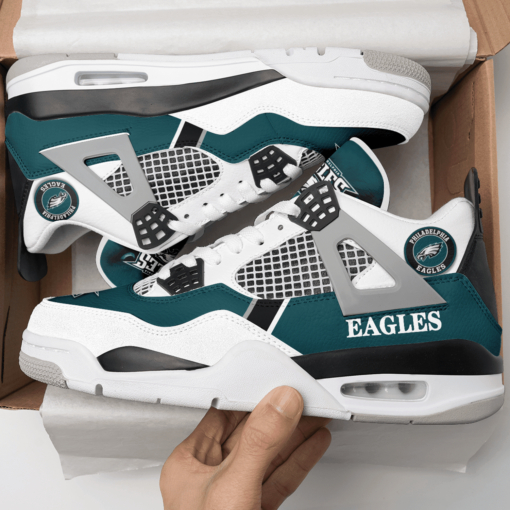 Philadelphia Eagles AJ4 Sneakers BG22