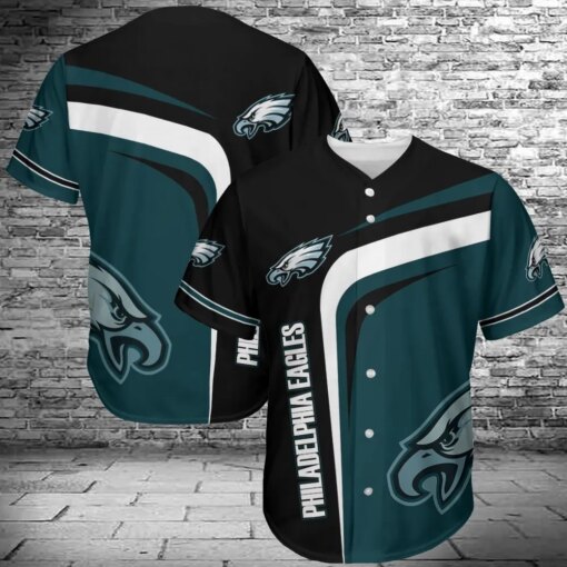 Philadelphia Eagles Baseball Jersey 355