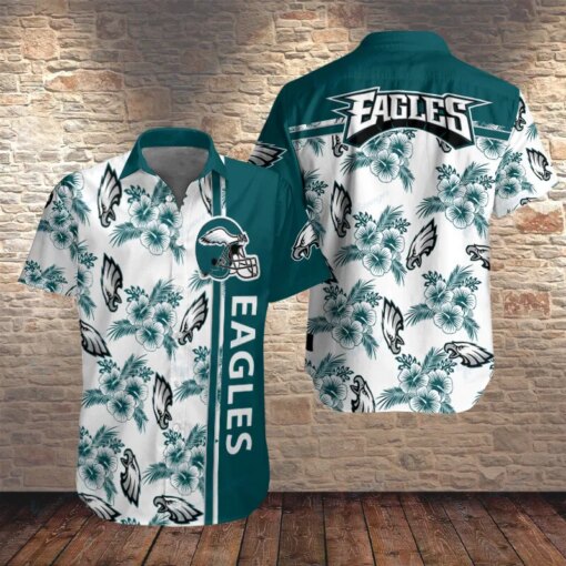 Philadelphia Eagles Button Shirt BB049