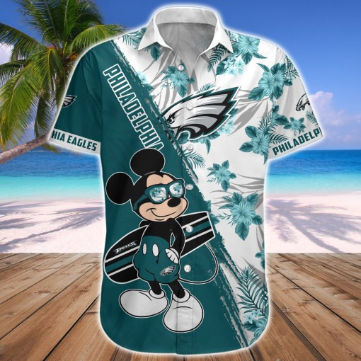 Philadelphia Eagles Button Shirt BG807