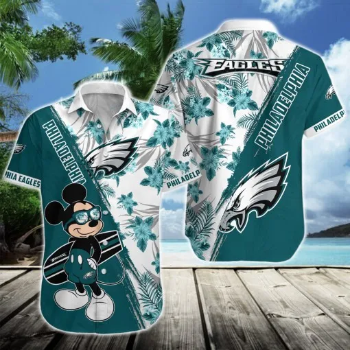 Philadelphia Eagles Button Shirt BG807