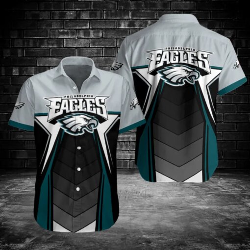 Philadelphia Eagles Button Shirts BG515