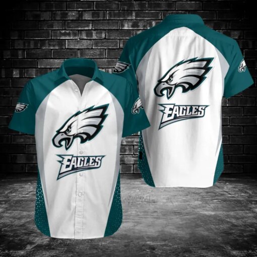 Philadelphia Eagles Button Shirts BG93