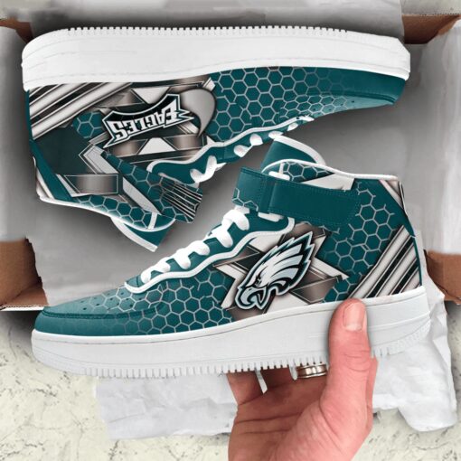 Philadelphia Eagles High AF1 Sneakers BG43