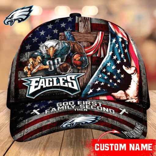 Philadelphia Eagles Personalized Classic Cap BB344