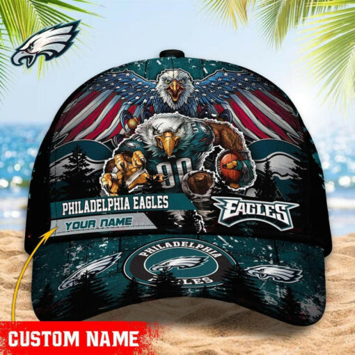 Philadelphia Eagles Personalized Classic Cap BB547