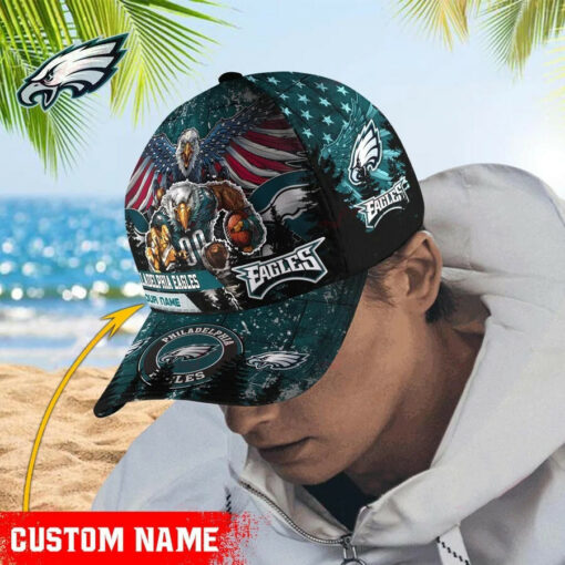 Philadelphia Eagles Personalized Classic Cap BB547