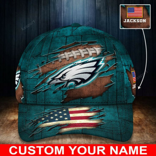 Philadelphia Eagles Personalized Classic Cap BG227