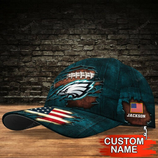 Philadelphia Eagles Personalized Classic Cap BG227