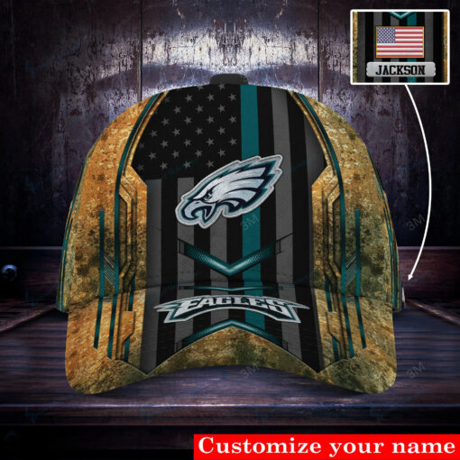 Philadelphia Eagles Personalized Classic Cap BG538