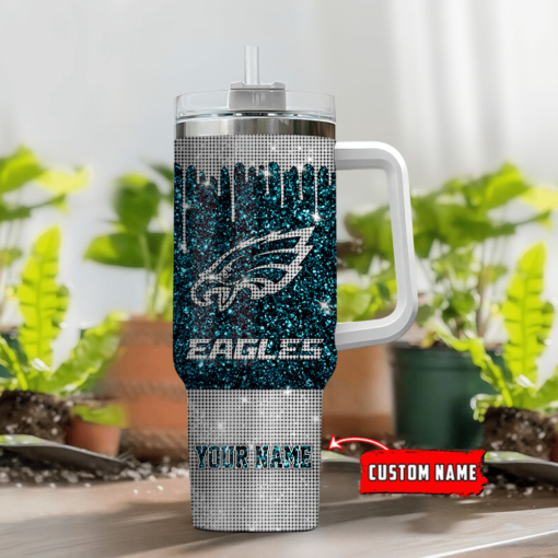 Philadelphia Eagles Personalized Limited Edition Sport Fan Gift 40oz Tumbler AZC40OZT072