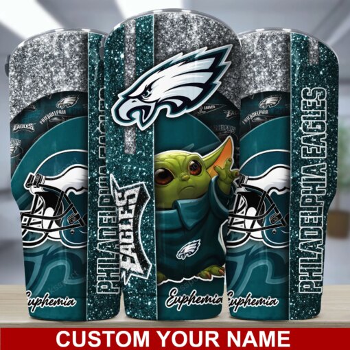 Philadelphia Eagles Personalized Tumbler BG175