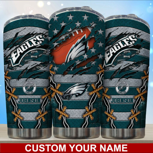 Philadelphia Eagles Personalized Tumbler BG24