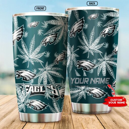 Philadelphia Eagles Personalized Tumbler BG254