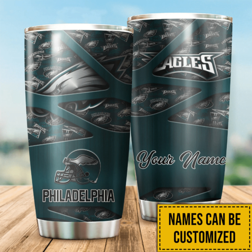 Philadelphia Eagles Personalized Tumbler BG289