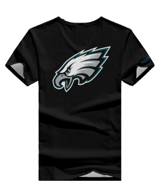 Philadelphia Eagles Personalized V-neck Women T-shirt BG986