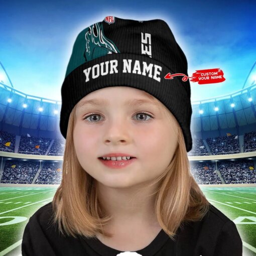 Philadelphia Eagles Personalized Wool Beanie 190