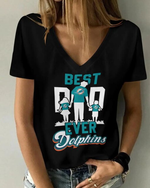 Philadelphia Eagles V-neck Women T-shirt BG622