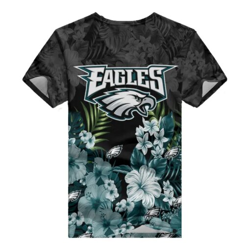 Philadelphia Eagles V-neck Women T-shirt BG787