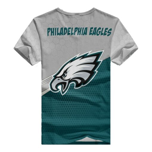 Philadelphia Eagles V-neck Women T-shirt BG963