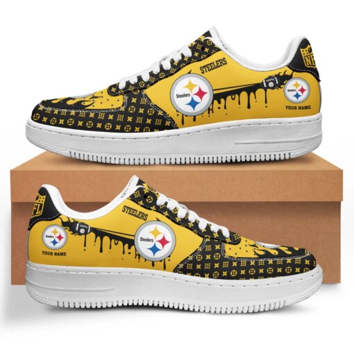 Pittsburgh Steelers AF1 Shoes BG68