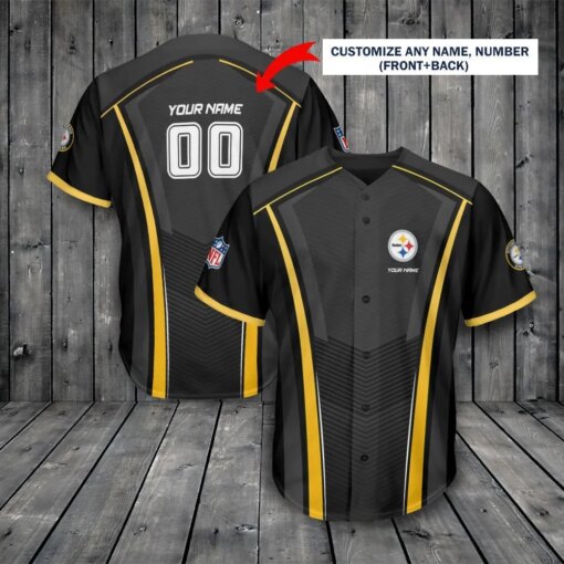 Pittsburgh Steelers Baseball Jersey 368