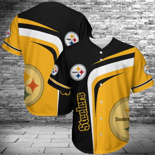 Pittsburgh Steelers Baseball Jersey 411