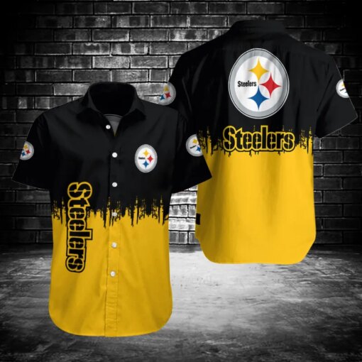 Pittsburgh Steelers Button Shirt BG721