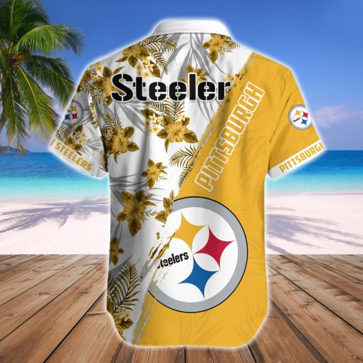 Pittsburgh Steelers Button Shirt BG806