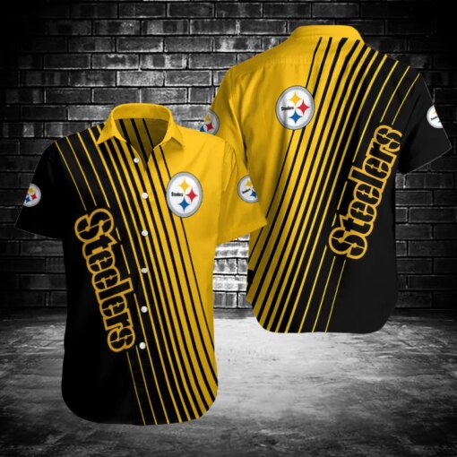 Pittsburgh Steelers Button Shirt BG834