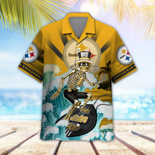 Pittsburgh Steelers Button Shirt BG849