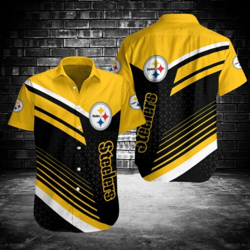 Pittsburgh Steelers Button Shirt BG877