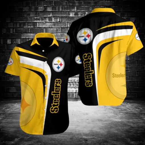 Pittsburgh Steelers Button Shirt BG915